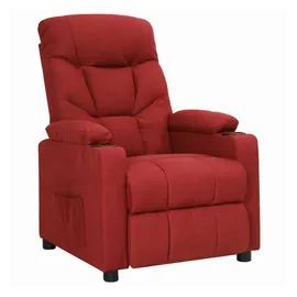 vidaXL Relaxsessel Weinrot Polyester 73 x 101 x 94 cm Rot