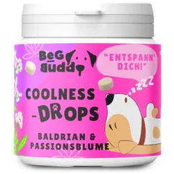 BeG Buddy Coolness-Drops, unterstützt Beruhigung Hund mit Baldrian - Relax / Angst - Silvester