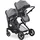 hauck Atlantic Twin melange grey
