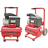 Kompressor 2,5 PS Druckluft 8 bar Werkstatt 20 Liter Tank Sackkarrenmodell 230V