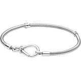 PANDORA Moments Armband Silber mit Unendlichkeits Verschluss 590792C00 590792C00-20 cm