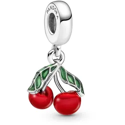 Pandora 791583C01 Charm-Anhänger Asymmetrische Kirschen