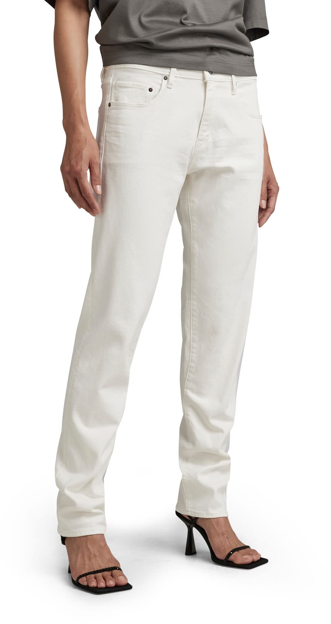 G-STAR RAW Damen Kate Boyfriend Jeans, Weiß (white gd D15264-C301-G006), 29W / 32L
