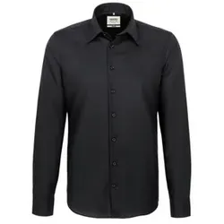 Hemd Business Regular 105, schwarz, Größe XS - schwarz - XS