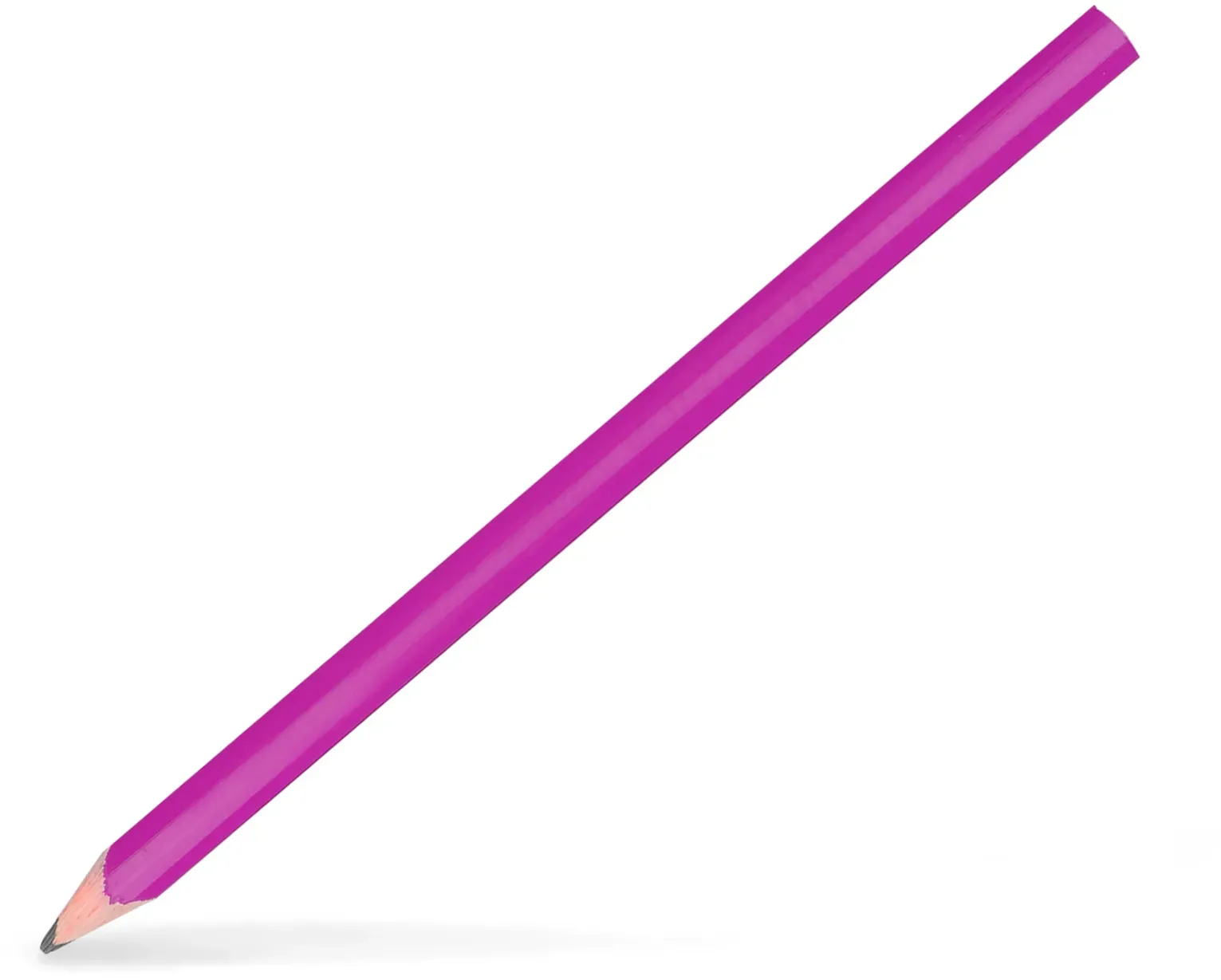 Zolka Zimmermannsbleistift Violett, Oval 240 mm, Schwarz HB Mine, 1 Stk.