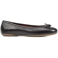 GEOX Damen D Palmaria B Ballet Flat, Black, 39 EU