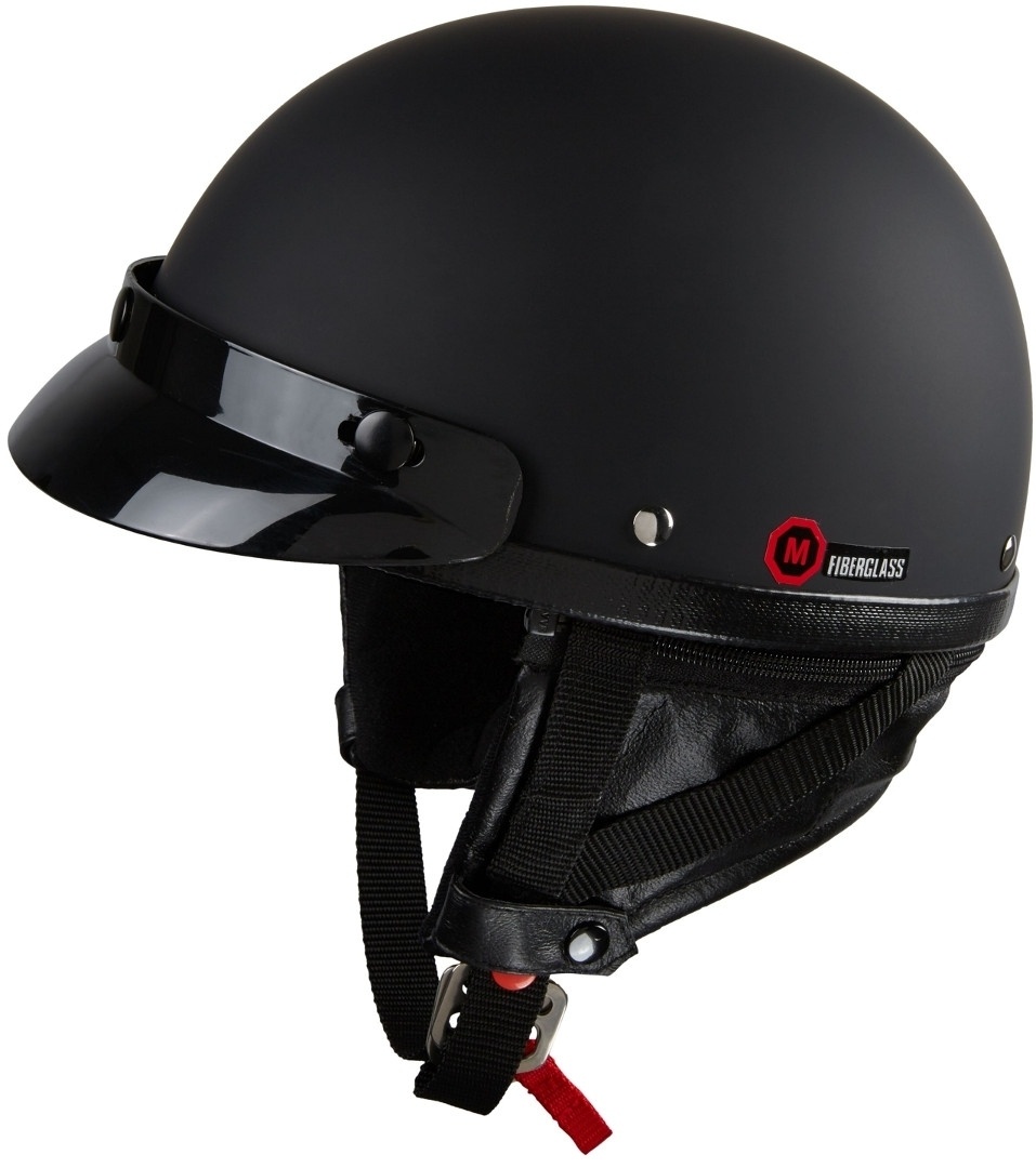 Redbike RB-520 Police Jet Helm, zwart, XL