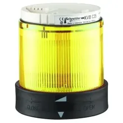 Schneider Electric XVBC5M8 Leuchtelement, Blinklicht, gelb, 230V AC