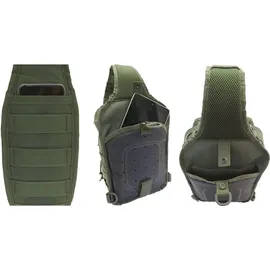 Brandit Textil Us Cooper M 8l Umhängetasche Woodland One Size