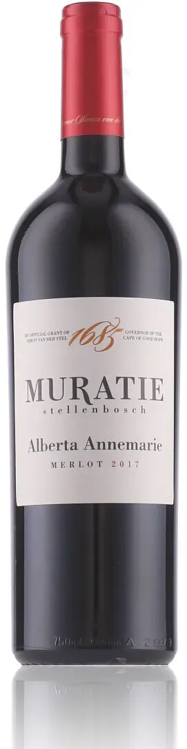 Muratie Estate Alberta Annemarie Merlot 2017 14% Vol. 0,75l