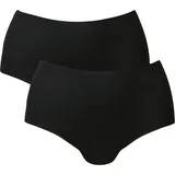 ANITA MATERNITY 2er-Pack Umstands-Slip, schwarz, S