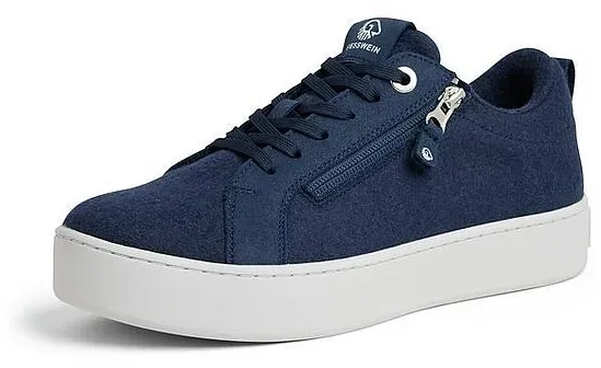 Plateau-Sneaker Giesswein blau, 41