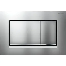 Geberit Sigma30 Betätigungsplatte für 2-Mengen-Spülung weiß/hochglanz-verchromt 115.883.KJ.1