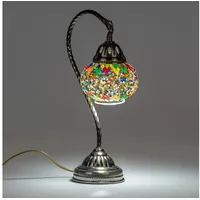 Formano Nachttischlampe Mosaik bunt