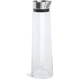 BLOMUS Wasserkaraffe -ACQUA- | Edelstahl/Glas/Silikon | Clear | 1500 ml | H 33 cm x B 9 cm x T 9 cm