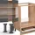 Vicco Küchenzeile Fame-Line 300 cm Anthrazit Landhaus/Goldkraft Eiche