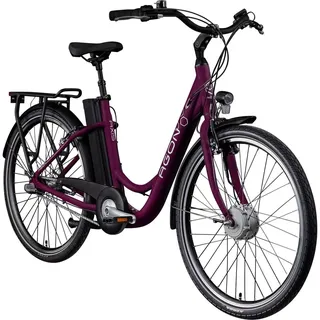 Agon Axis E-Bike 26 Zoll RH 46 cm Damen Violett