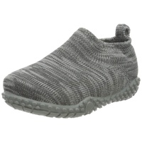 Playshoes Strick, Unisex-Kinder Niedrige Hausschuhe, Grau (Grau 33), 26/27