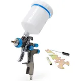 XPOtool Lackierpistole 1,4 mm Düse 500 ml Becher 100 mm Strahlbreite