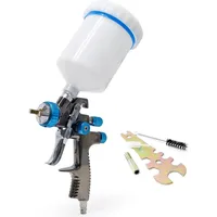 XPOtool Lackierpistole 1,4 mm Düse 500 ml Becher 100 mm Strahlbreite