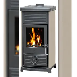 Plamen Kaminofen Maestral N mit Herdplatte creme 6,5 kW