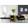 Wohnling Wandspiegel Asymmetrisch 40 x 80 cm Schwarz