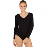 dressforfun tectake® Frauen Langarm-Body mit Rundhals-Ausschnitt