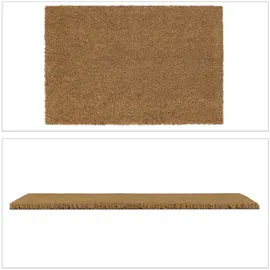 Relaxdays Kokosmatte braun 40,0 x 60,0 cm