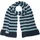 ELBSAND Schal Strickschal, Winterschal, Damenschal, Modeschal blau