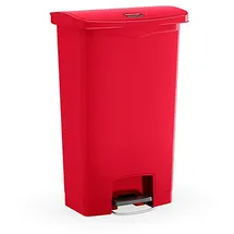 Rubbermaid Slim Jim 50 Liter rot