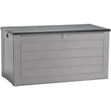 Kissenbox 'Molly L' Kunststoff grau/schwarz 146 x 75 x 71 cm 680 Liter