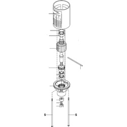 PROXXON 20165-05 Schraube für Bohr- und Fräswerk BFW40/e