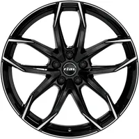 Rial Lucca 8,0 x 19 5 x 112 ET45 diamant-schwarz poliert