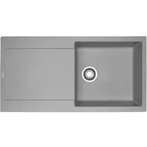 Franke Maris MRG 611 rechts Einbauspüle steingrau Excenterbetätigung 1000 x 500 mm