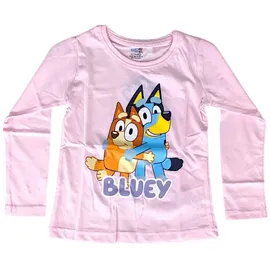 Bluey Langarmshirt Bluey & Bingo in Rosa | Gr.: 92