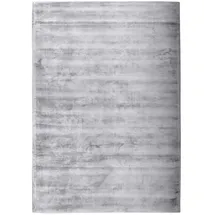 Tom Tailor Shine uni Kurzflorteppich 85 x 155 cm grau