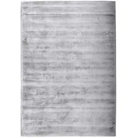 Tom Tailor Shine uni Kurzflorteppich 85 x 155 cm grau
