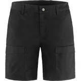 Fjällräven Abisko Hybrid Trail Shorts Damen Schwarz 42
