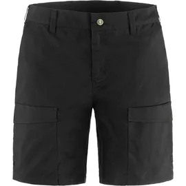 Fjällräven Abisko Hybrid Trail Shorts Damen Schwarz 42