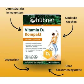 Hübner Vitamin D3 Kapseln 30 St.