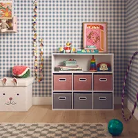 Sweeek Aufbewahrungsmöbel für Kinder 6 Boxen