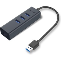 iTEC i-tec USB-Hub, RJ-45, USB-A 3.0 [Stecker] (U3METALG3HUB)