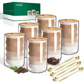 luxuskollektion Latte Macchiato Glas 0,4 l 6-tlg.