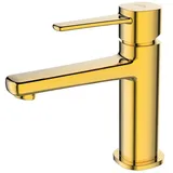 KOLMAN Waschtischarmatur GLAMOUR Waschbecken Wasserhahn Kleine Mischbatterie in Gold