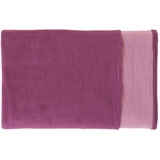 Ibena Cotton Pur 140 x 200 cm violett/rosa