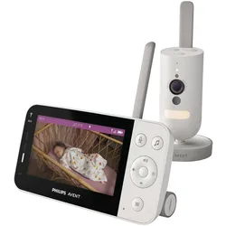 Philips Avent Babyphone Connected  mit Kamera SCD921/26, beige