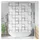vidaXL Duschrollo 160 x 240 cm weiß