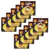 10x135g Coffee Plus Instant Coffee mit Ginseng Extrakt Instant Kaffee Ginseng