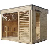 Wolff Finnhaus Saunahaus Sirja 3323 naturbelassen 329 x 229 cm Ohne Ofen