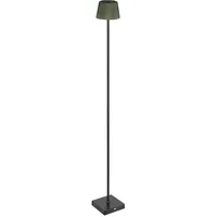 GLOBO LED Stehleuchte Touchdimmer, USB, CCT schwarz, H 120